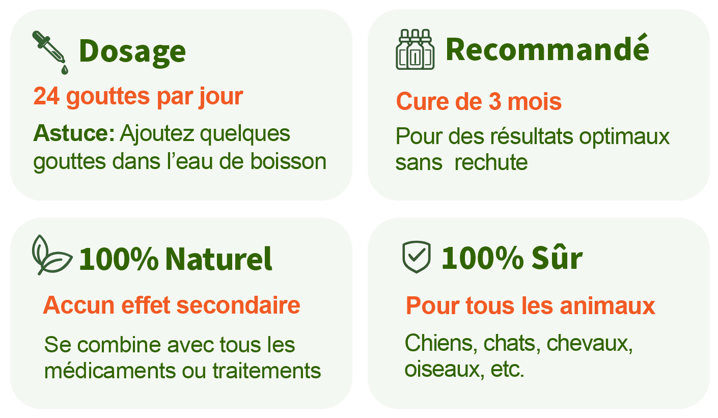 Dosage Mélange de Fleurs de Bach